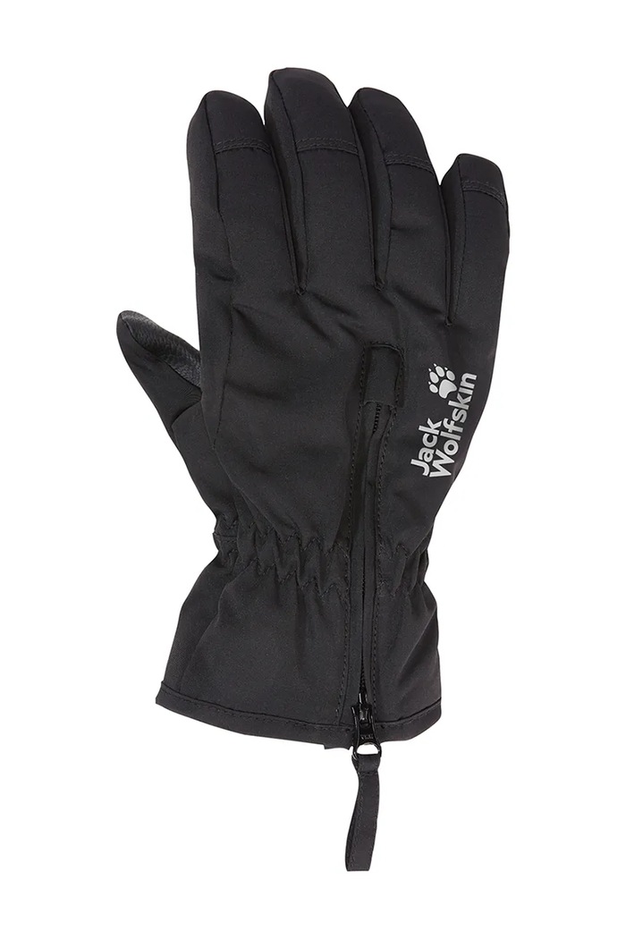 Jack Wolfskin Mănuși copii EASY ZIP GLOVE K A65246 negru AW25