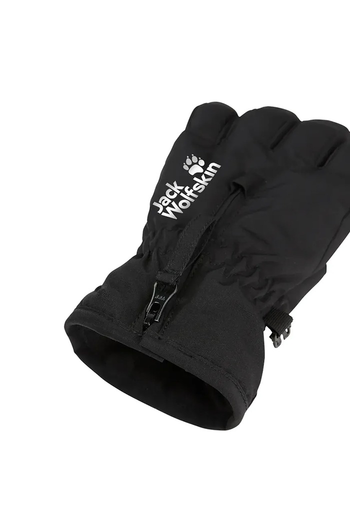 Mănuși copii EASY ZIP GLOVE K Jack Wolfskin A65246 negru
