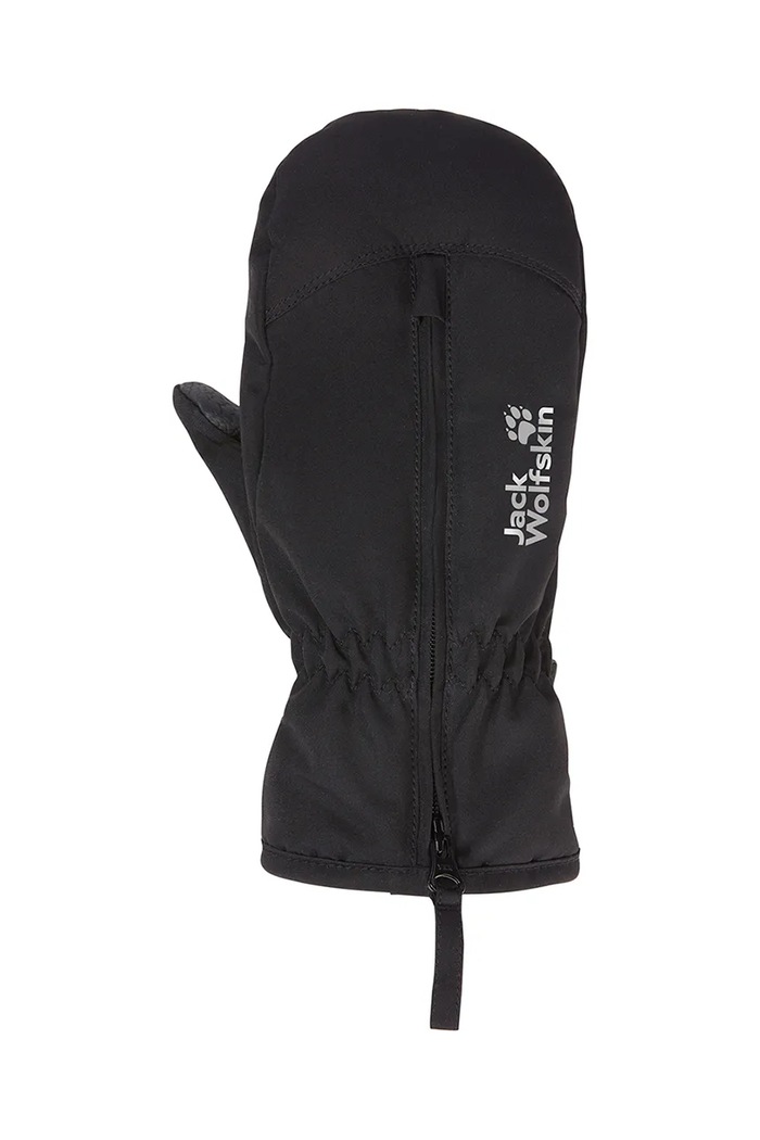 Jack Wolfskin Mănuși de schi pentru copii EASY ZIP MITTEN K A65247 negru AW25