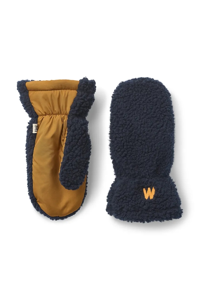 Liewood Rukavice Liewood Grethe Pile Gloves tmavomodrá LW17841.9BYA