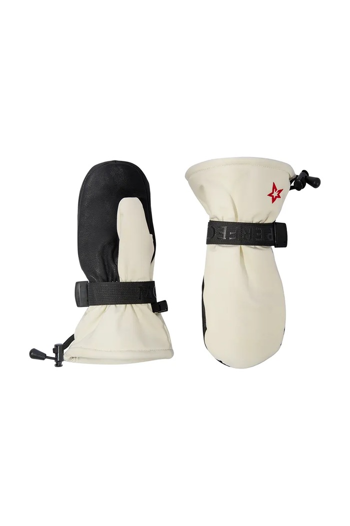 Detské rukavice Perfect Moment davos mitts (kids) biela K6000029