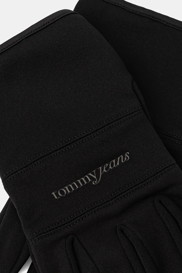 Tommy Jeans mănuși AM0AM13682 negru AW25