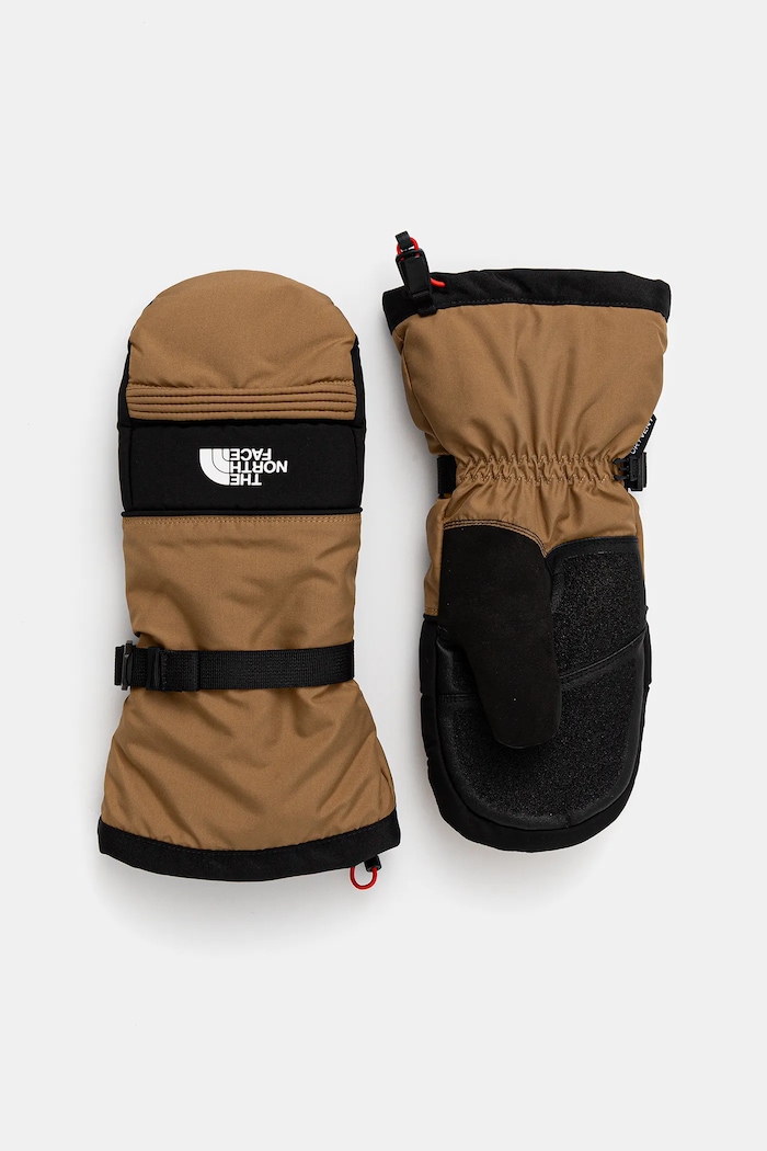 Lyžiarske rukavice The North Face Montana zimný šport hnedá NF0A89QH1731