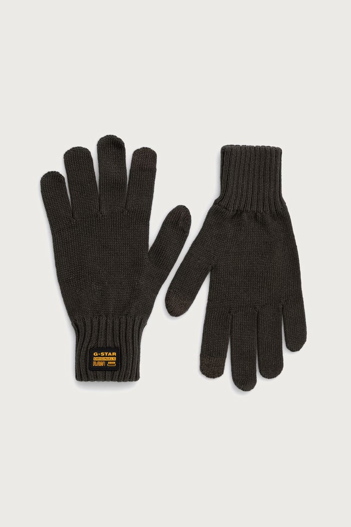 G-Star Γάντια ανδρικά με βαμβάκι Effo πράσινο D25334.E149