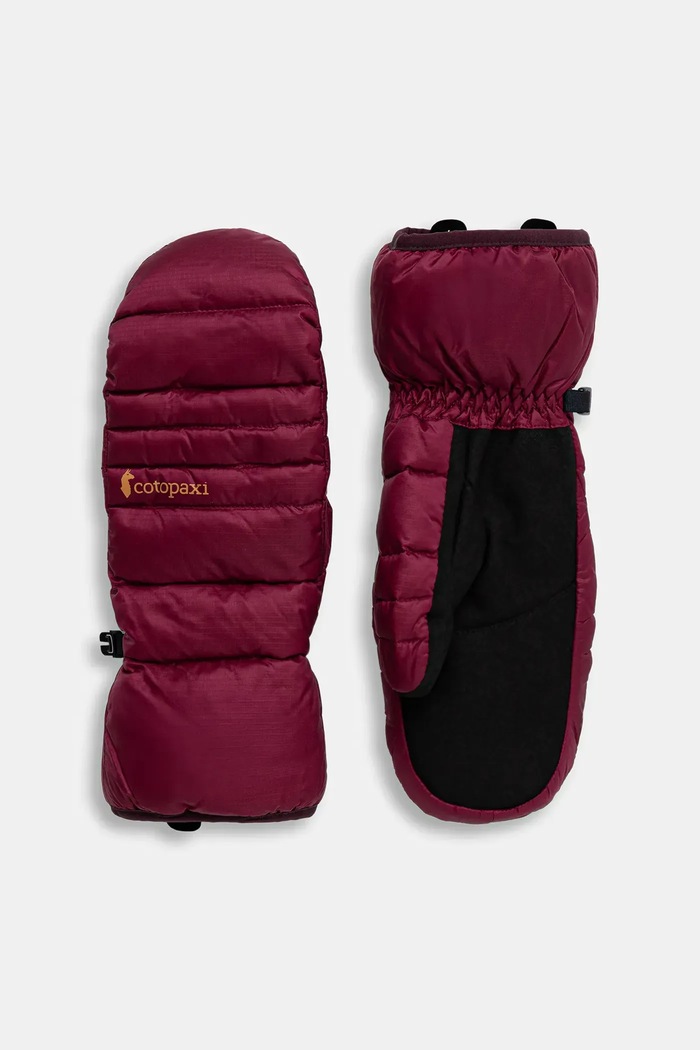 Rukavice Cotopaxi Down Mitten Planet friendly burgundské F24469U933