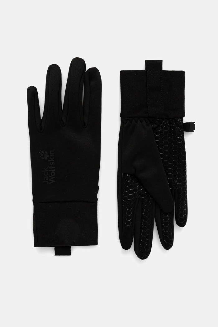 Jack Wolfskin Rokavice Jack Wolfskin EXTENSIVE črna A65234