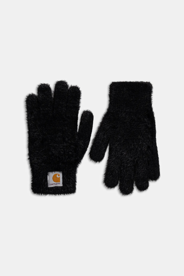 Γάντια Carhartt WIP Chedda Gloves απλό μαύρο I035512.89XX