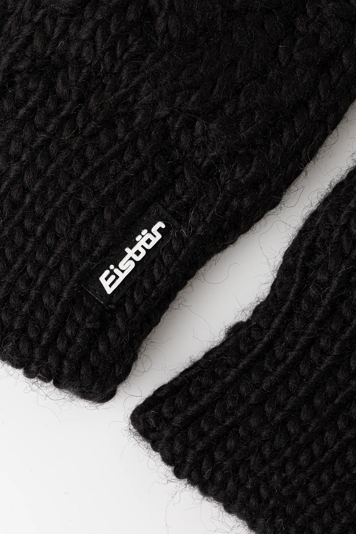 Eisbar Rukavice s dodatkom vune Eisbar Afra Mittens E80135 crna AW25