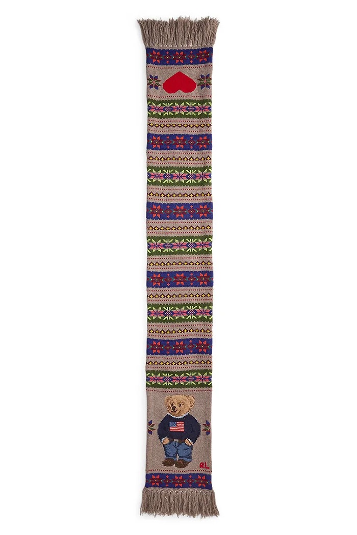 Polo Ralph Lauren esarfa de lână 455981438 multicolor AW25