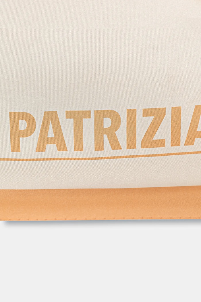 Копринено шалче Patrizia Pepe 8F0081.A4X1 бежов SS26