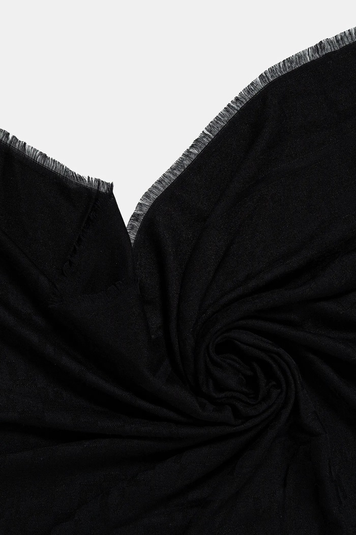 Elisabetta Franchi Esarfa SC10F56E2 negru AW25