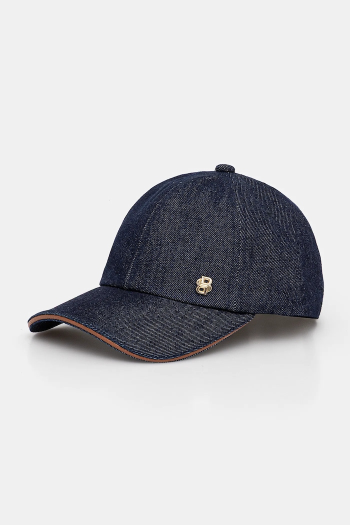 BOSS Jeans baseball kapa BOSS Ari-D-FL mornarsko modra 50544421
