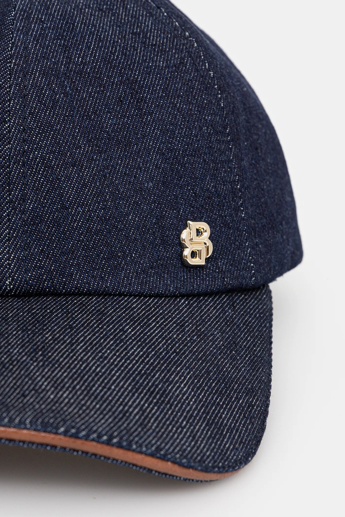 BOSS Jeans baseball kapa BOSS Ari-D-FL 50544421 mornarsko modra AW25