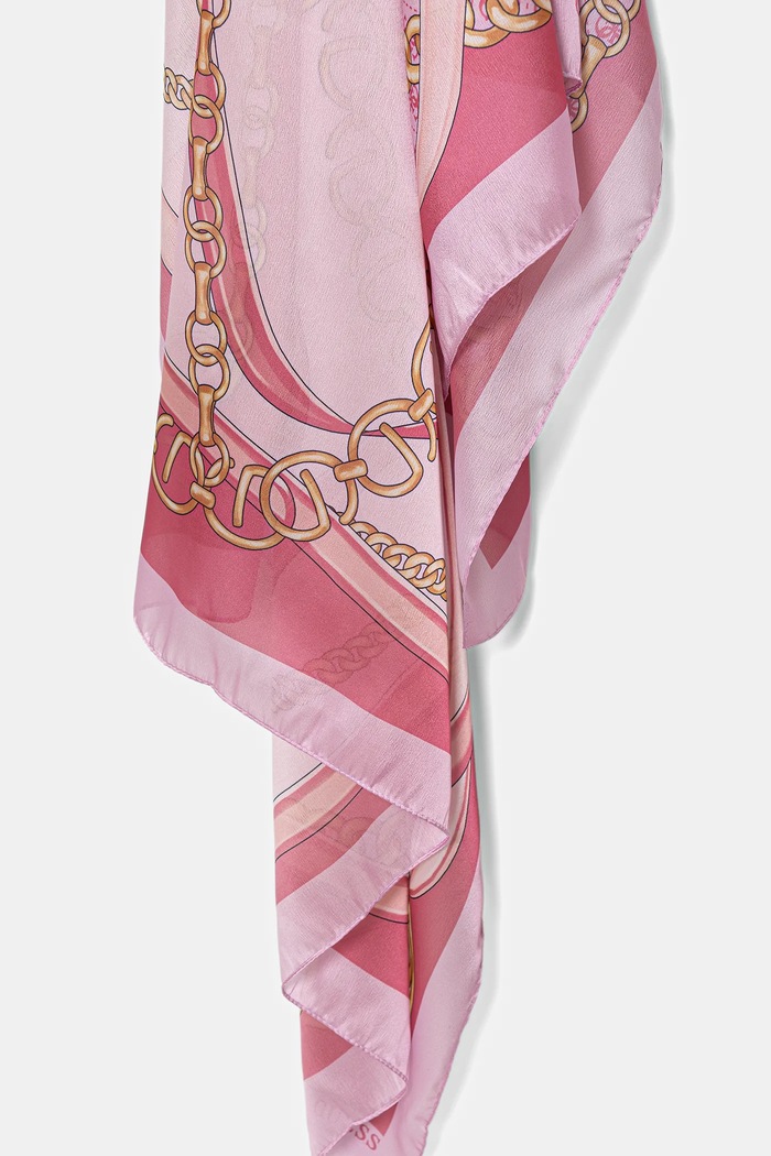 Šála Guess MERIDIAN AW5339.POL03 růžová AW25