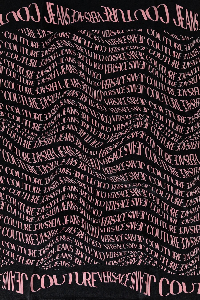 Versace Jeans Couture Eșarfă de mătase 79HA7H01.ZG406 negru AW25