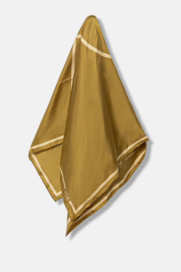 MM by Max Mara eșarfă de mătase FAUST matase verde 2526546017600