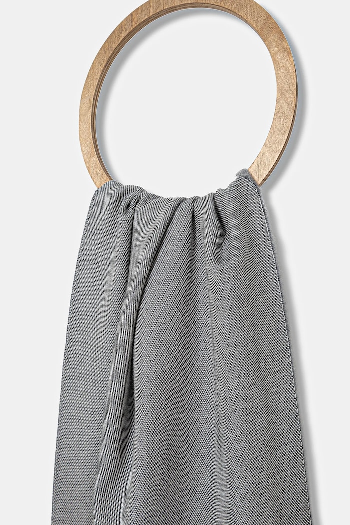 MM by Max Mara szalik wełniany DIADEMA 2526546038600 szary AW25