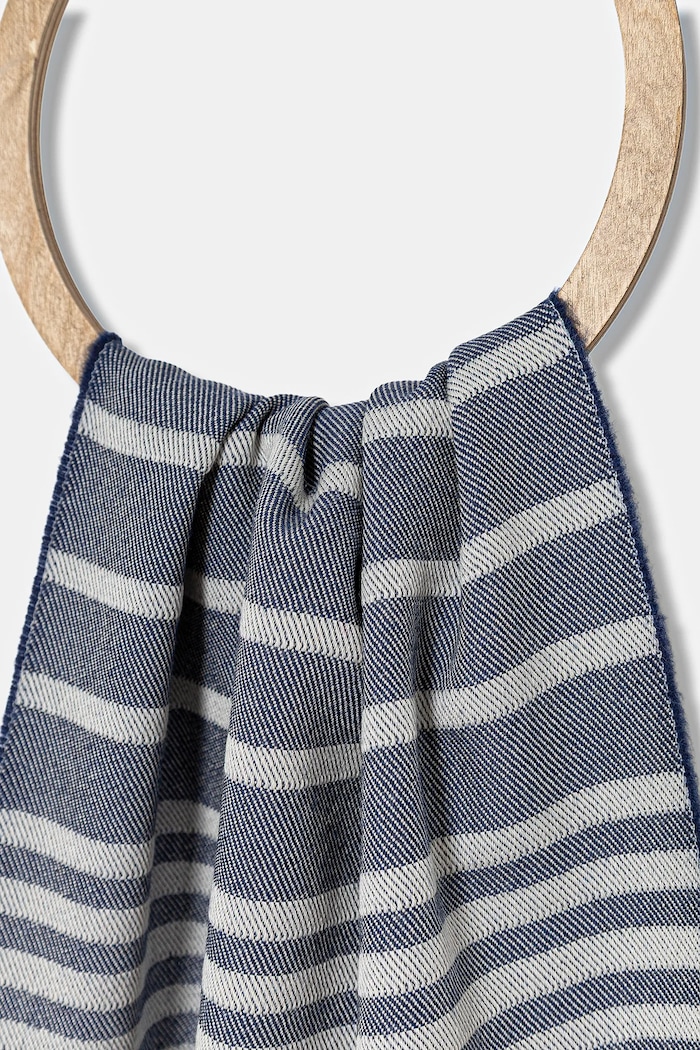 Вълнен шал MM by Max Mara DIADEMA 2526546038600 тъмносин AW25