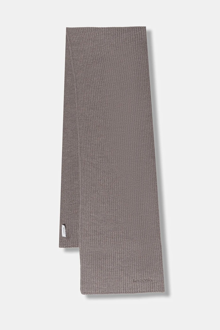 Lanvin fular de lână gri 710009252