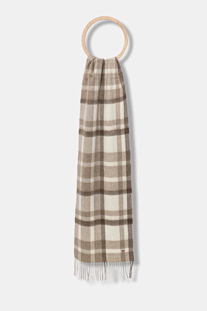 Weekend Max Mara eșarfă de cașmir CATONE tricotaj bej 2525546015600