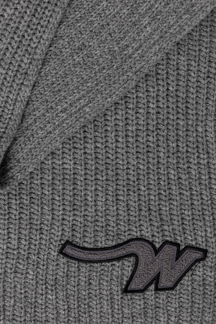 Weekend Max Mara fular de lână BARDIES 2525746035600 gri AW25