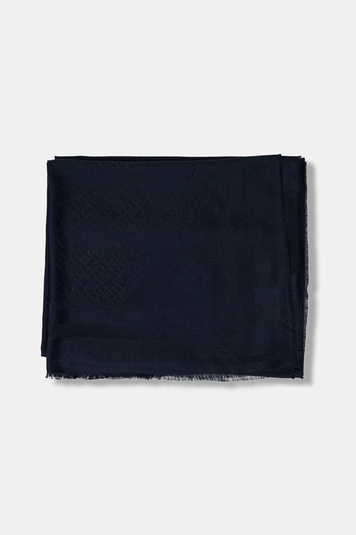 Tommy Hilfiger szal AW0AW17789 granatowy AW25