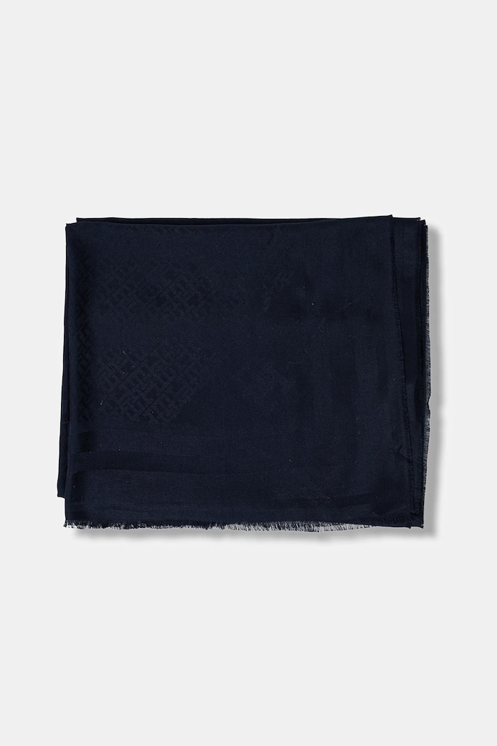 Tommy Hilfiger szal AW0AW17789 granatowy AW25