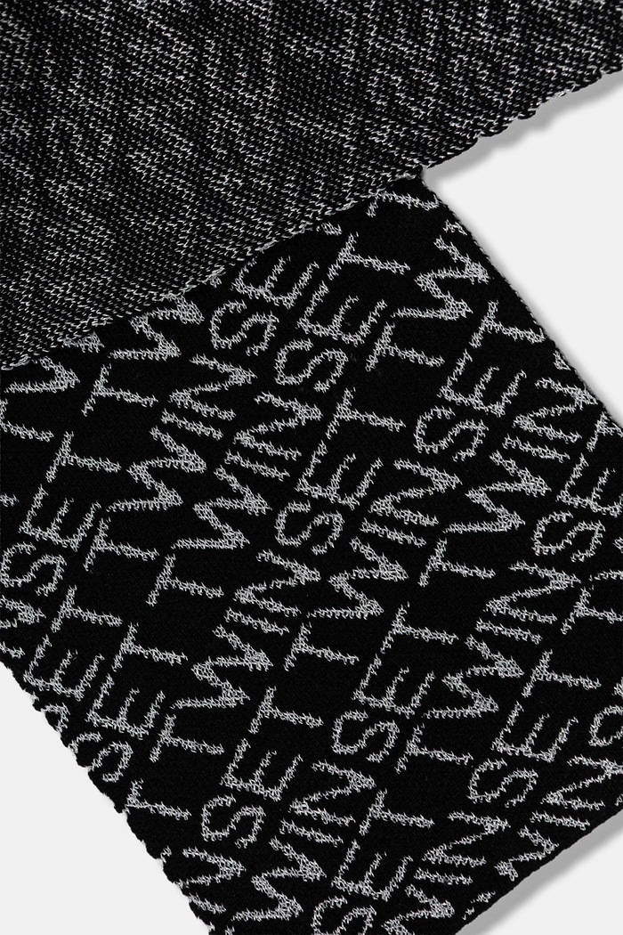 Μαντήλι από μείγμα μαλλιού Twinset 252TA4251 μαύρο AW25