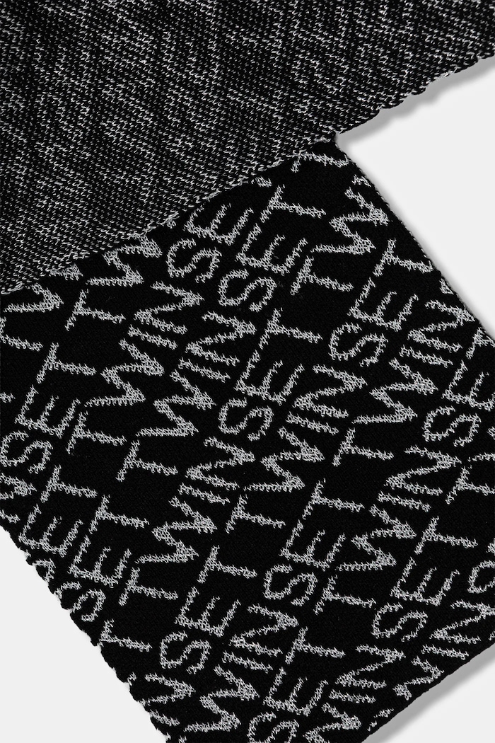Μαντήλι από μείγμα μαλλιού Twinset 252TA4251 μαύρο AW25