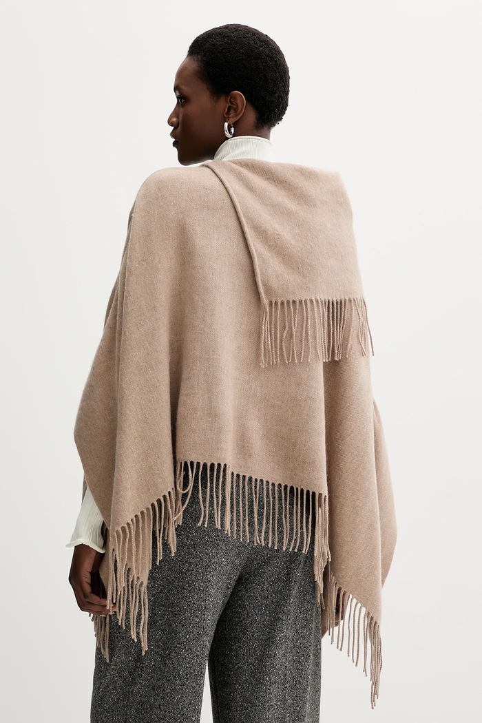 Abbigliamento Marella poncho in contone 2523546056200 beige