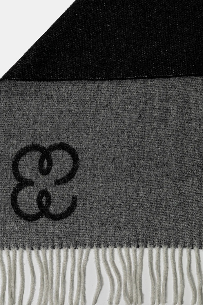 Filippa K esarfa de lână 31011.FK negru AW25