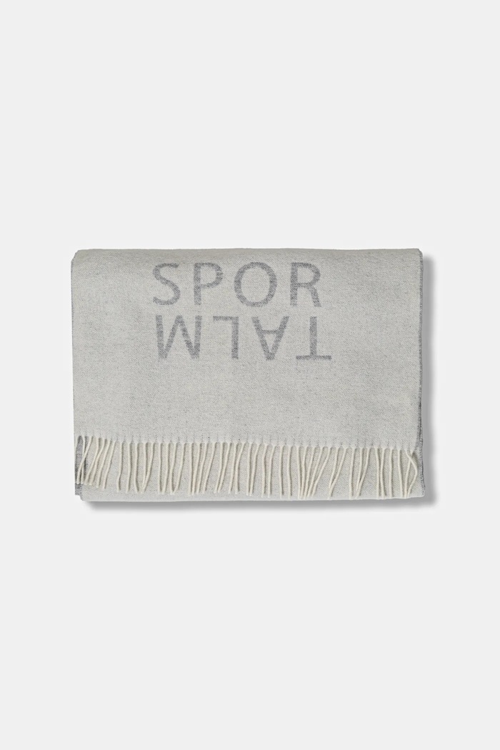 Κασκόλ με προσθήκη μαλλιού Sportalm Yamala 950119 μπεζ AW25