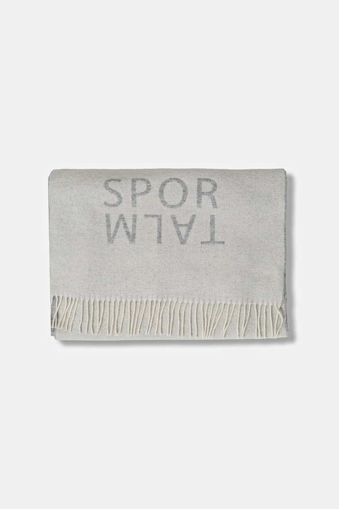 Κασκόλ με προσθήκη μαλλιού Sportalm Yamala 950119 μπεζ AW25