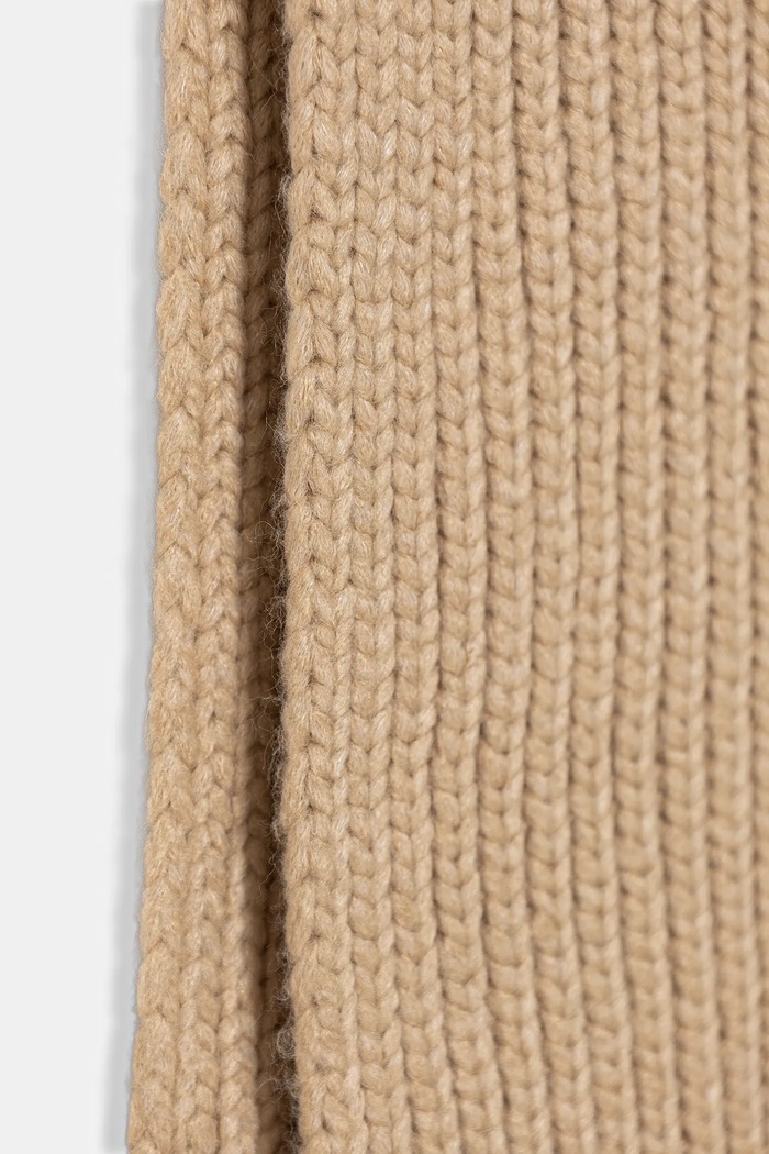 UGG eșarfă din amestec de lână CHUNKY 102787 bej AW25