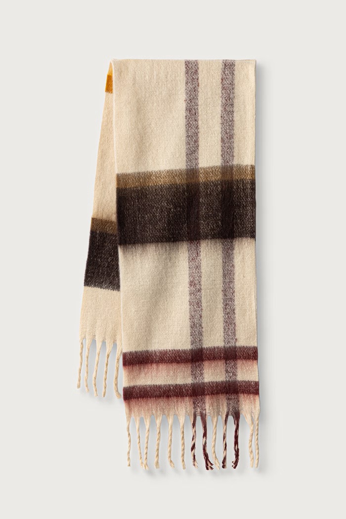 Barbour Szalik damski beżowy LSC0293