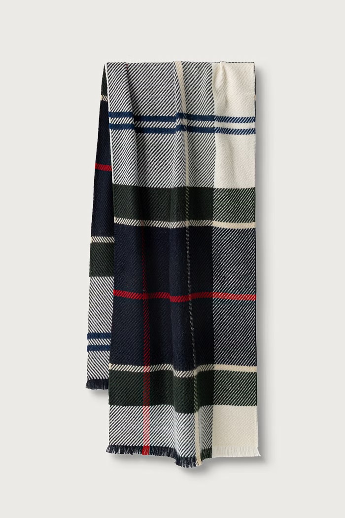 Barbour Szalik damski niebieski LSC0308