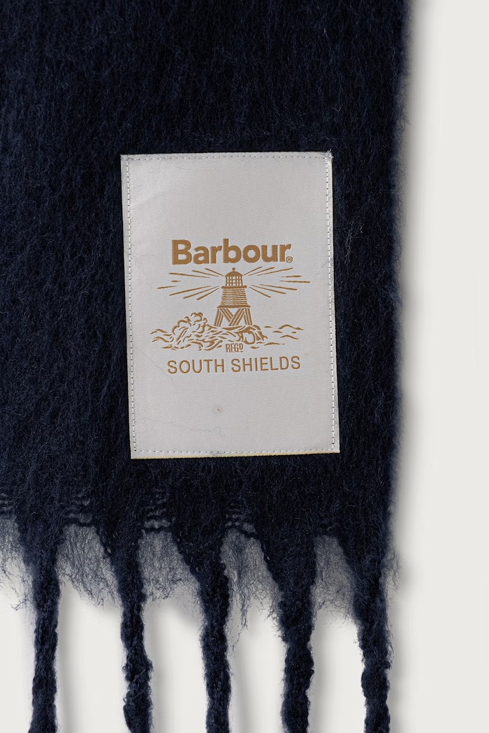 Barbour Szalik damski LSC0458 granatowy AW25