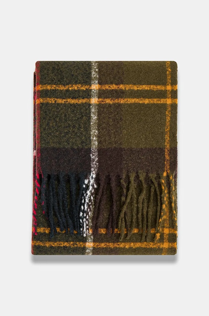 Barbour Шарф LSC0476 зелёный AW25