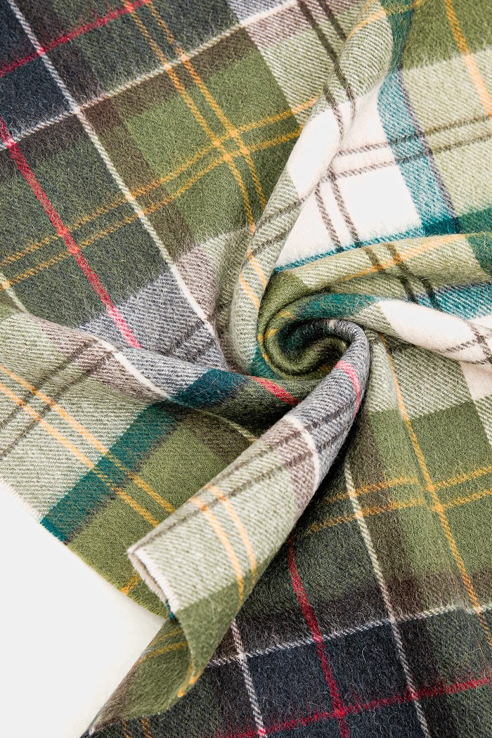 Аксессуары Barbour Шарф для женщин шерстяной LSC0477 зелёный