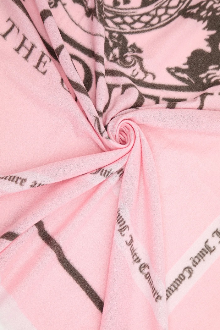 Juicy Couture chusta Pashmina AIJFO8612WPO różowy AW25