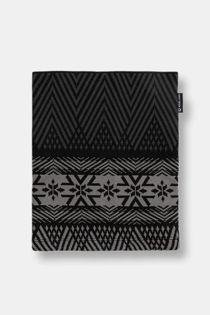 Šál komín Newland NECKWARMER pletenina čierna N54602.167