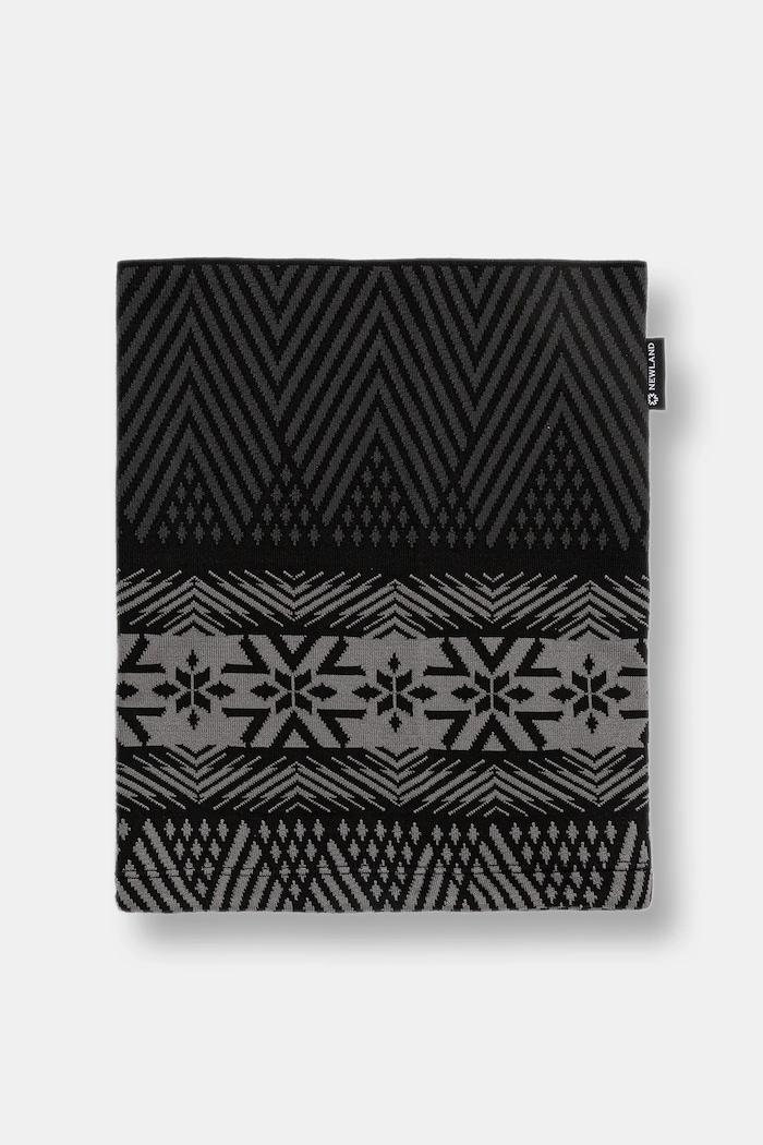 Šál komín Newland NECKWARMER pletenina čierna N54602.167