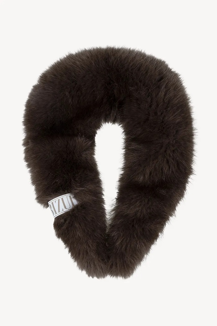 Šál Bizuu FLOOFU FLOOFU.BRAZOWY hnedá AW25