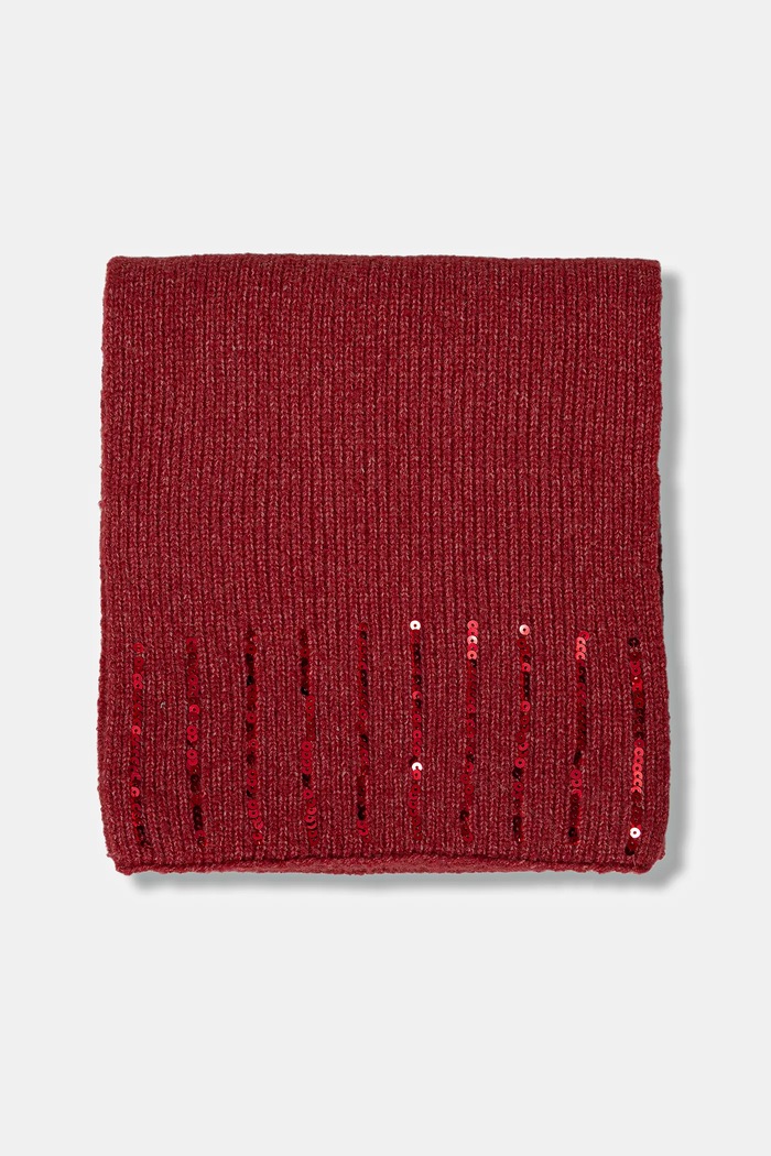 United Colors of Benetton szalik dziecięcy 65W8CU011.G.Seasonal czerwony AW25