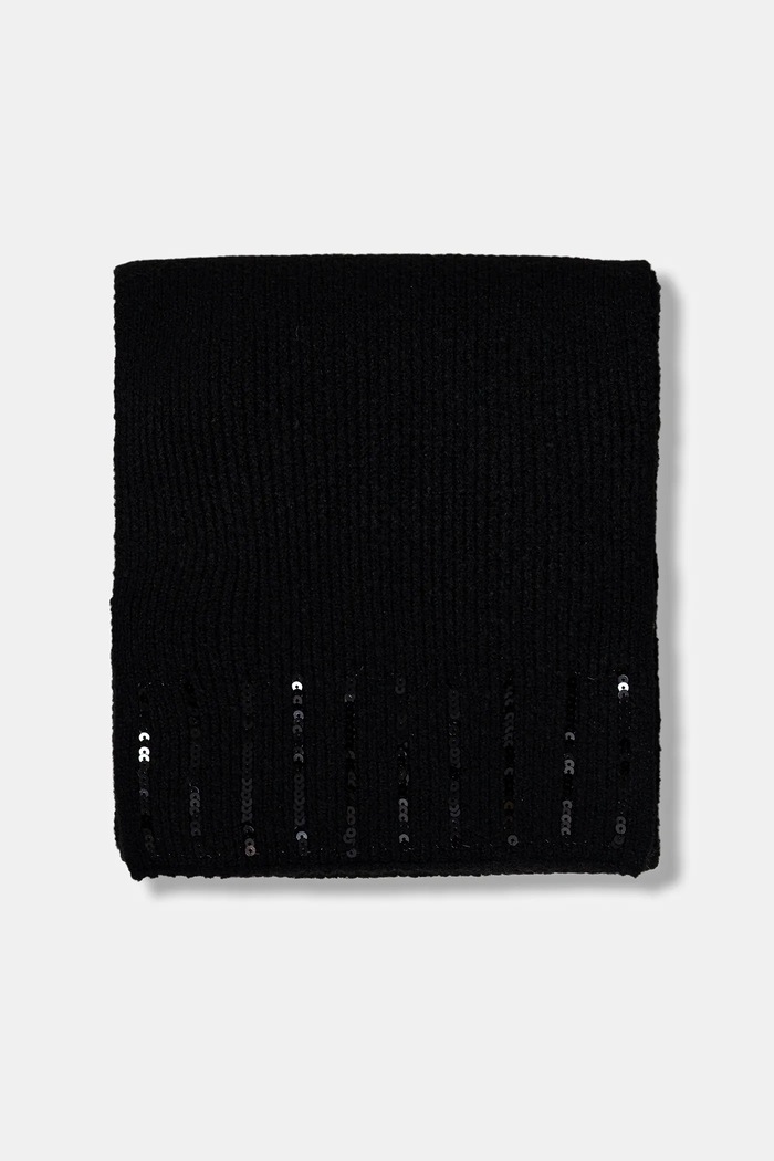 Dziewczynka United Colors of Benetton szalik dziecięcy 65W8CU011.G.Seasonal czarny