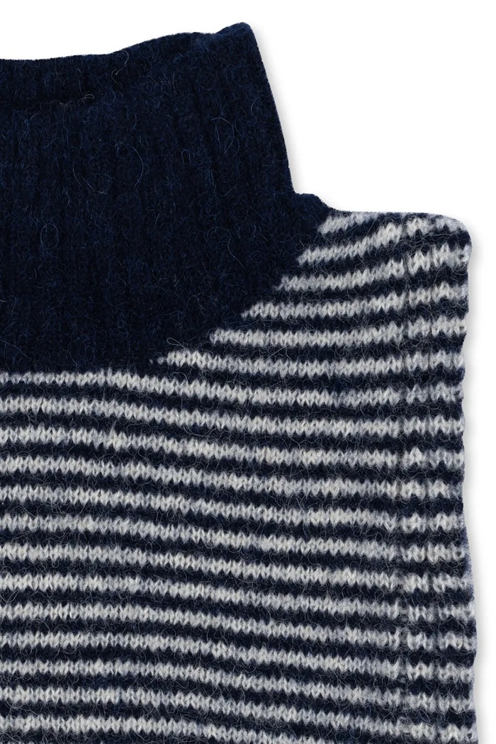 Deklice Otroški tuba šal z dodatkom alpake Konges Sløjd BERLE NECKWARMER KS103719.9BYA mornarsko modra