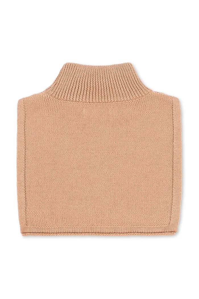 Παιδική μάλλινη κουκούλα Konges Sløjd CABBY NECKWARMER KS103452.9BYA πορτοκαλί AW25