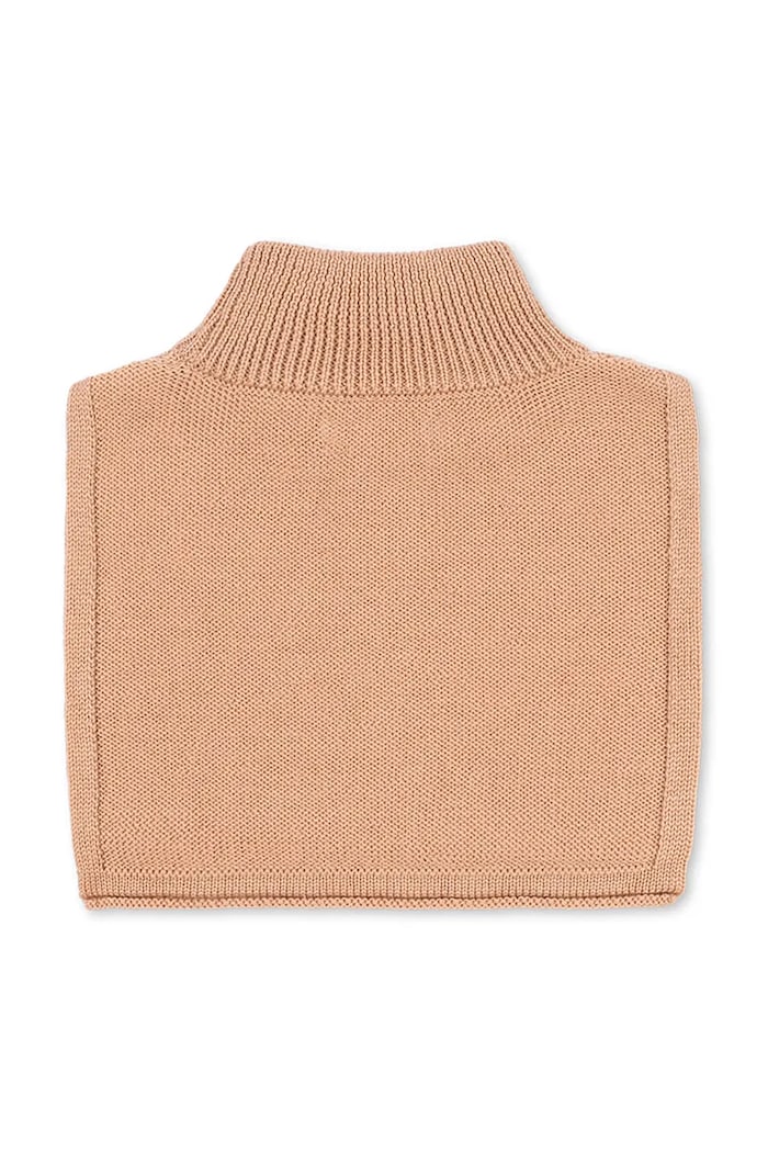 Παιδική μάλλινη κουκούλα Konges Sløjd CABBY NECKWARMER KS103452.9BYA πορτοκαλί AW25
