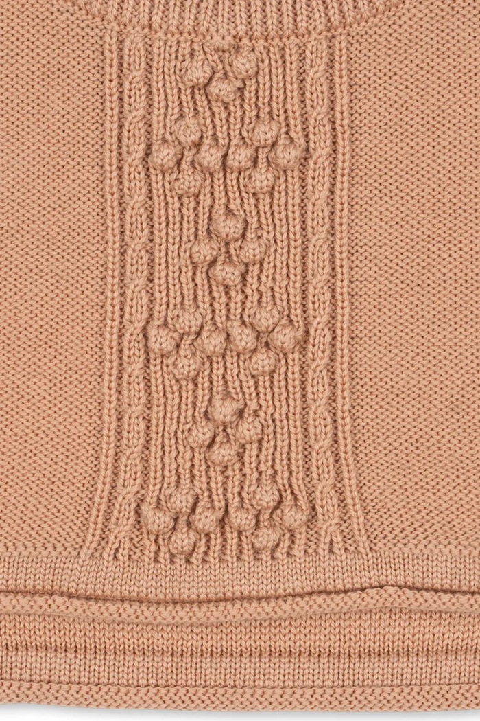 Παιδική μάλλινη κουκούλα Konges Sløjd CABBY NECKWARMER πορτοκαλί KS103452.9BYA