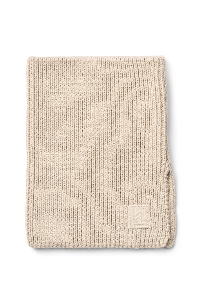 Liewood Детски кръгъл шал Liewood Mathias Neckwarmer бежов LW20097.9BYA